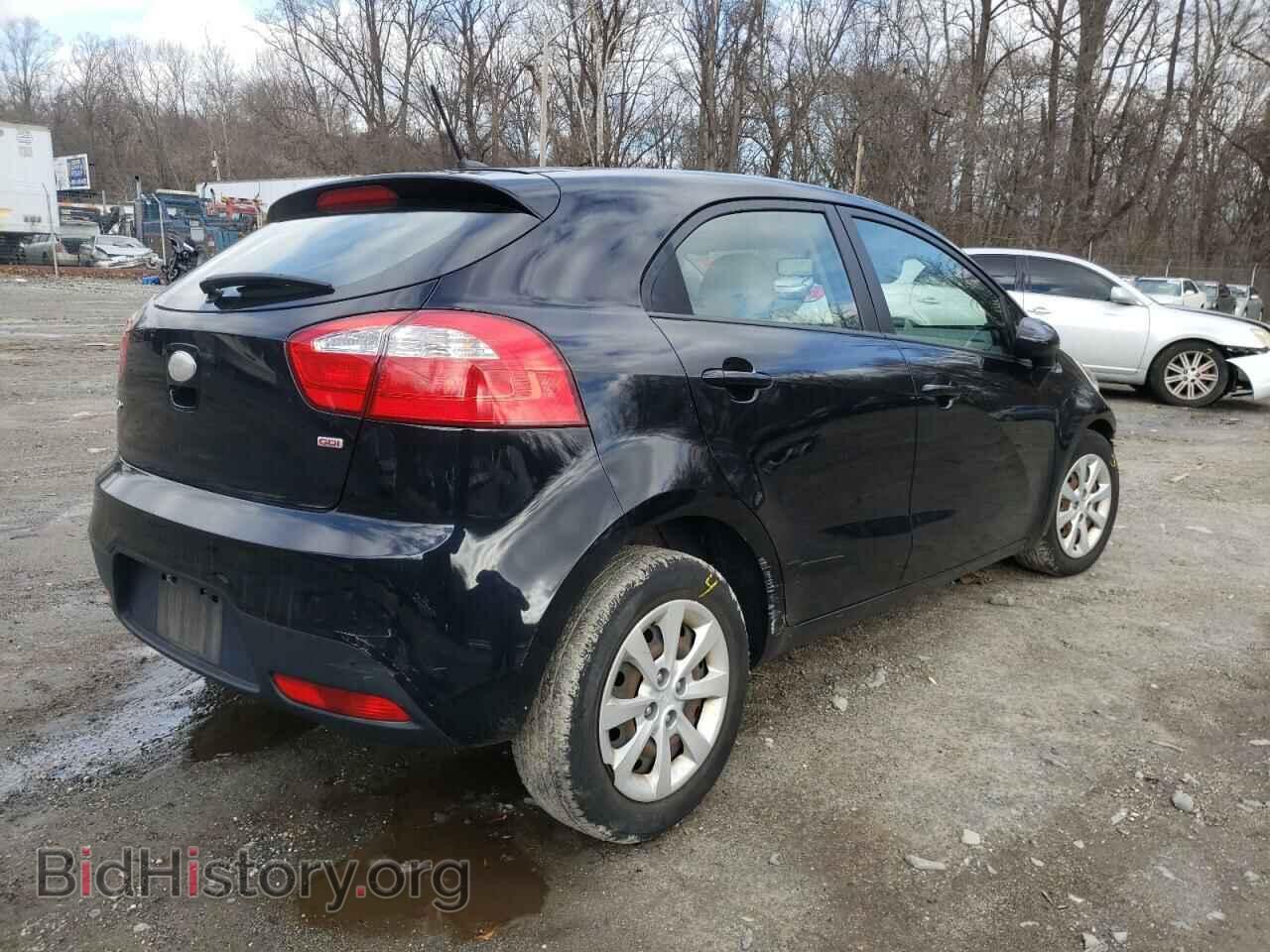 2014 KIA RIO - VIN: KNADM5A34E6369733 - Фото 4
