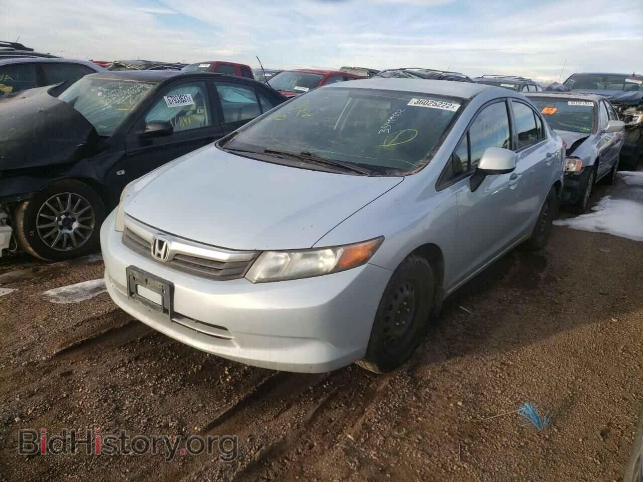 2012 HONDA CIVIC - VIN: 2HGFB2F56CH501012 - Фото 2