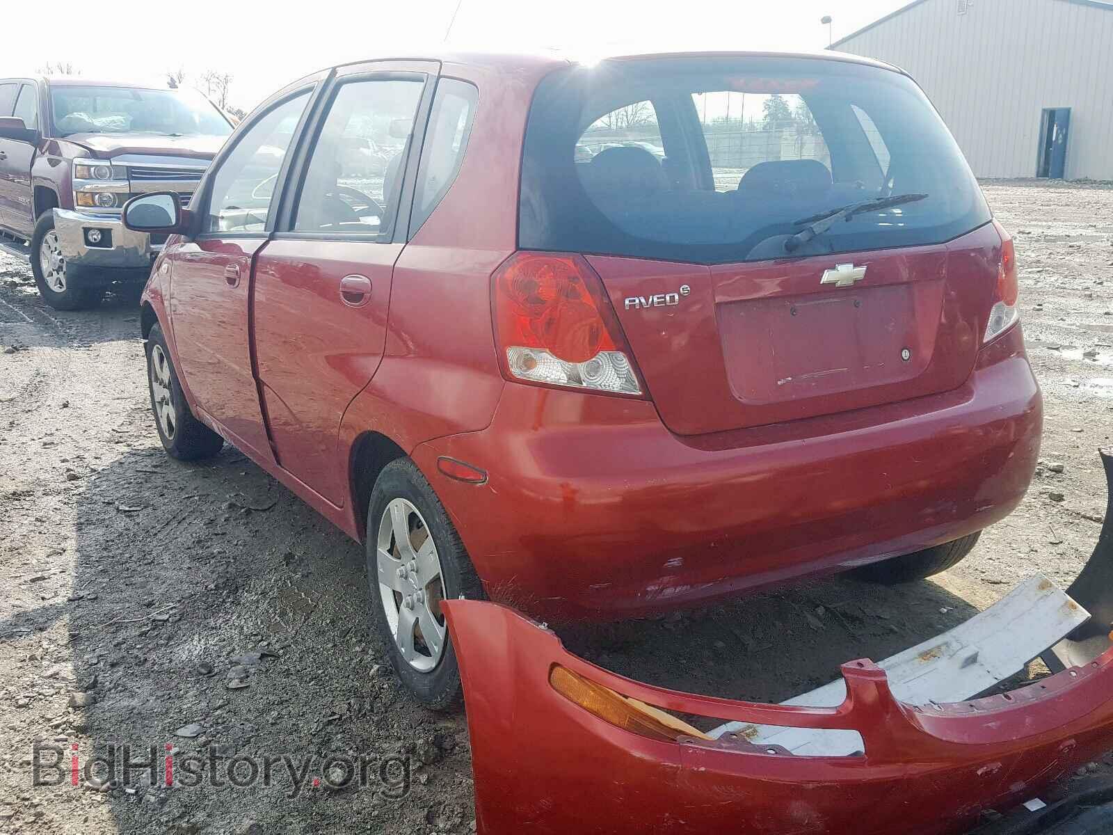 2007 CHEVROLET AVEO - VIN: KL1TD66607B778417 - Фото 3