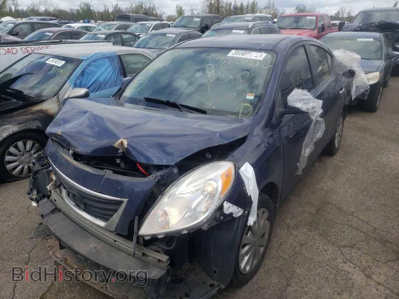 2012 NISSAN VERSA - VIN: 3N1CN7AP2CL929085 - Фото 2