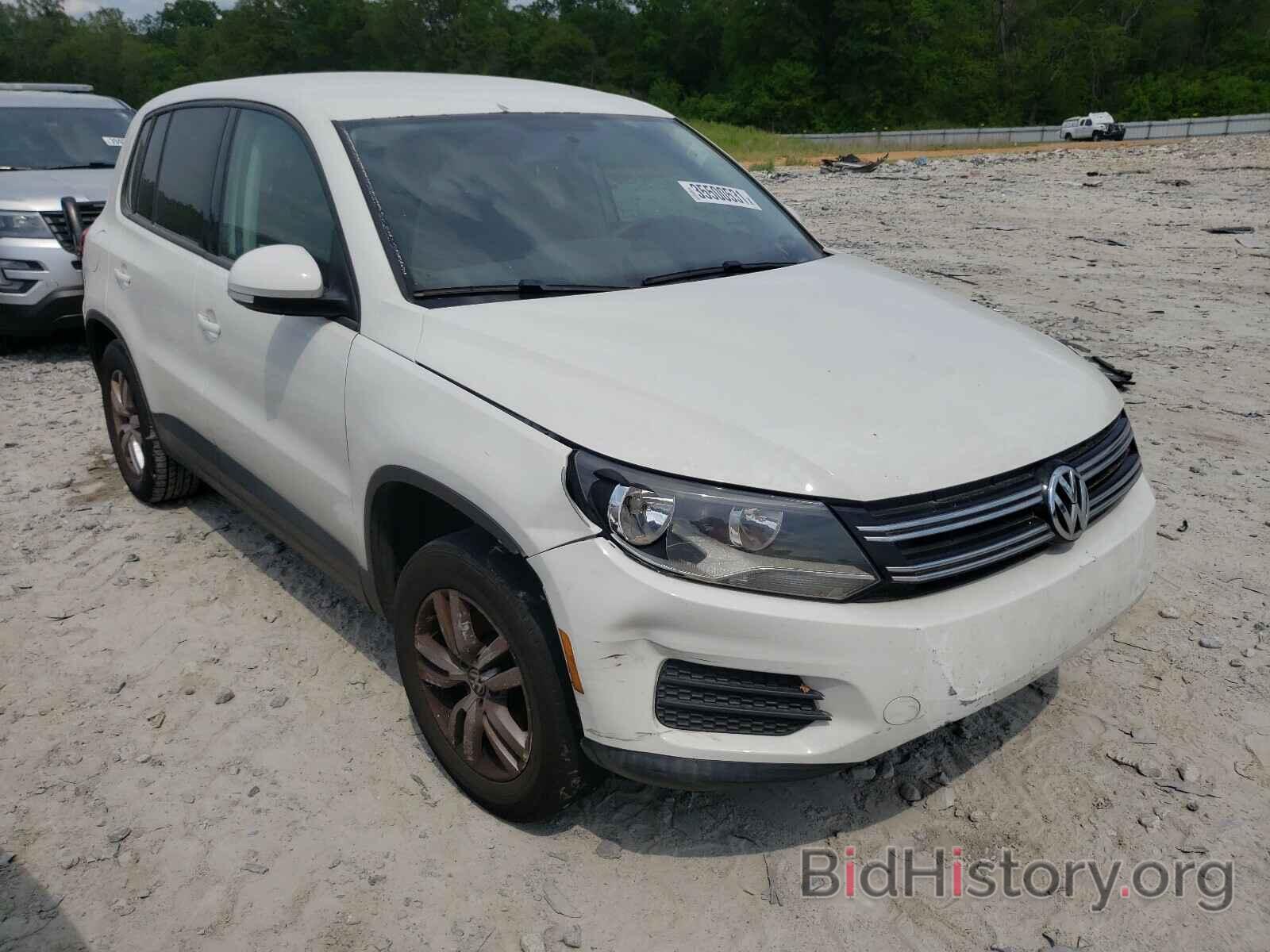 Photo WVGAV7AX7CW609528 - VOLKSWAGEN TIGUAN 2012