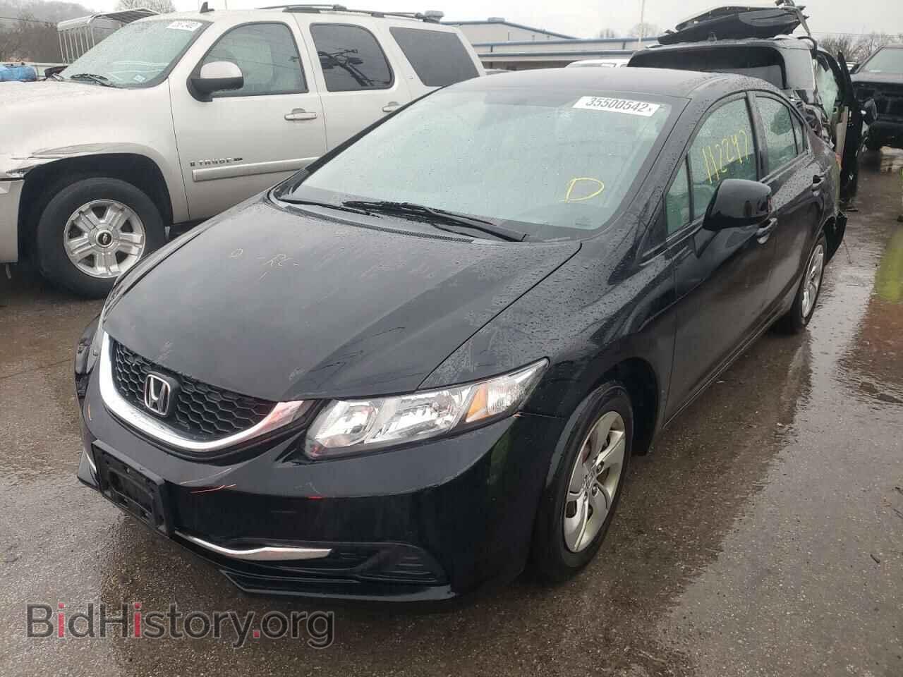 2013 HONDA CIVIC - VIN: 19XFB2F54DE233248 - Фото 2