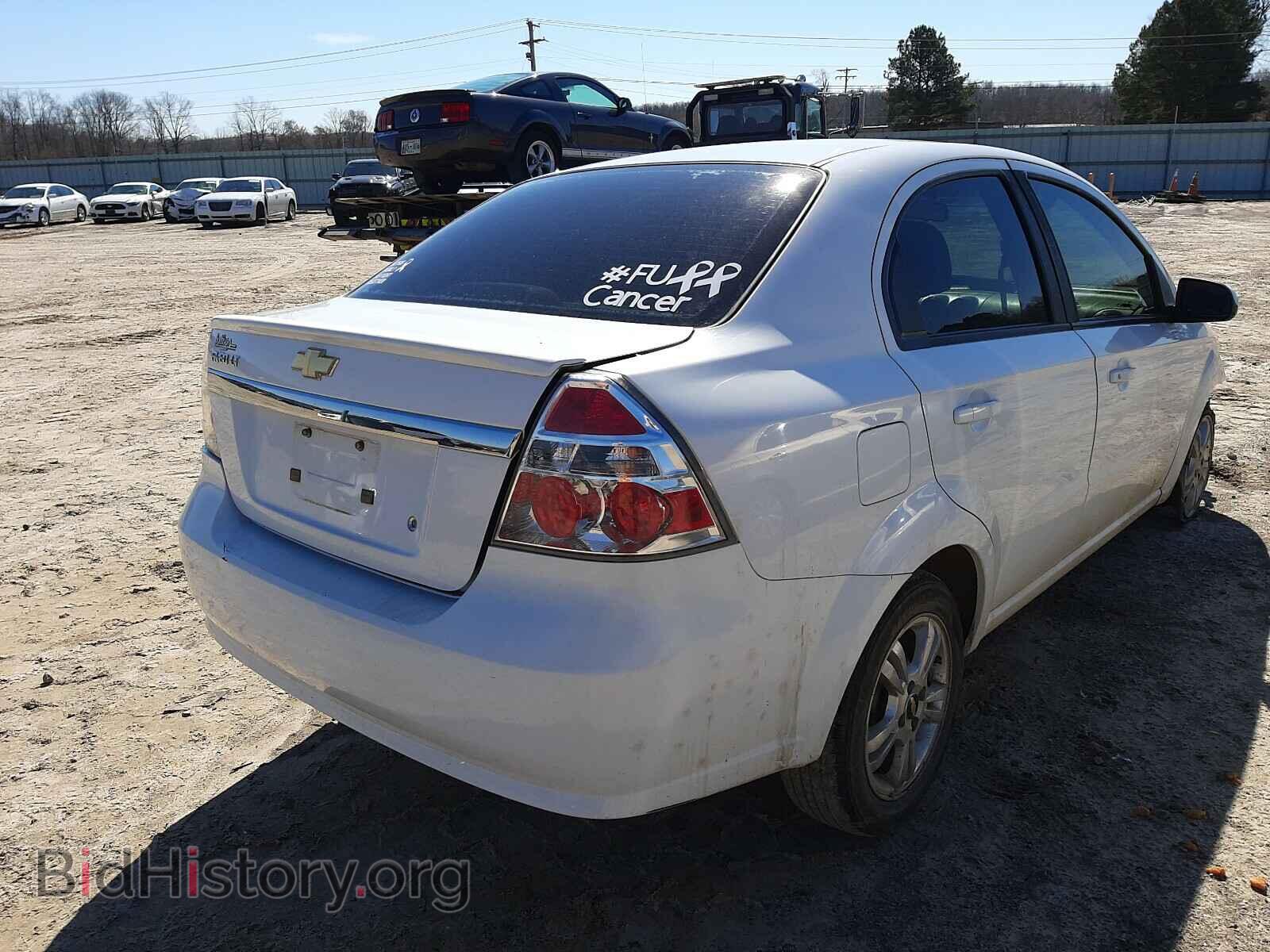 2011 CHEVROLET AVEO - VIN: KL1TD5DE3BB126954 - Фото 4