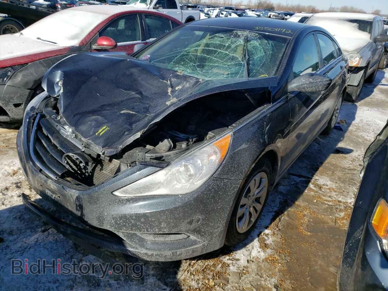 2012 HYUNDAI SONATA - VIN: 5NPEB4AC4CH311096 - Фото 2