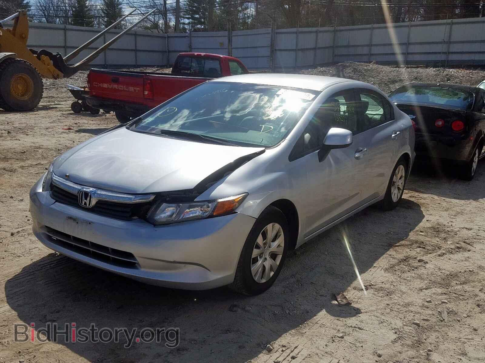 2012 HONDA CIVIC - VIN: 2HGFB2F59CH590932 - Фото 2