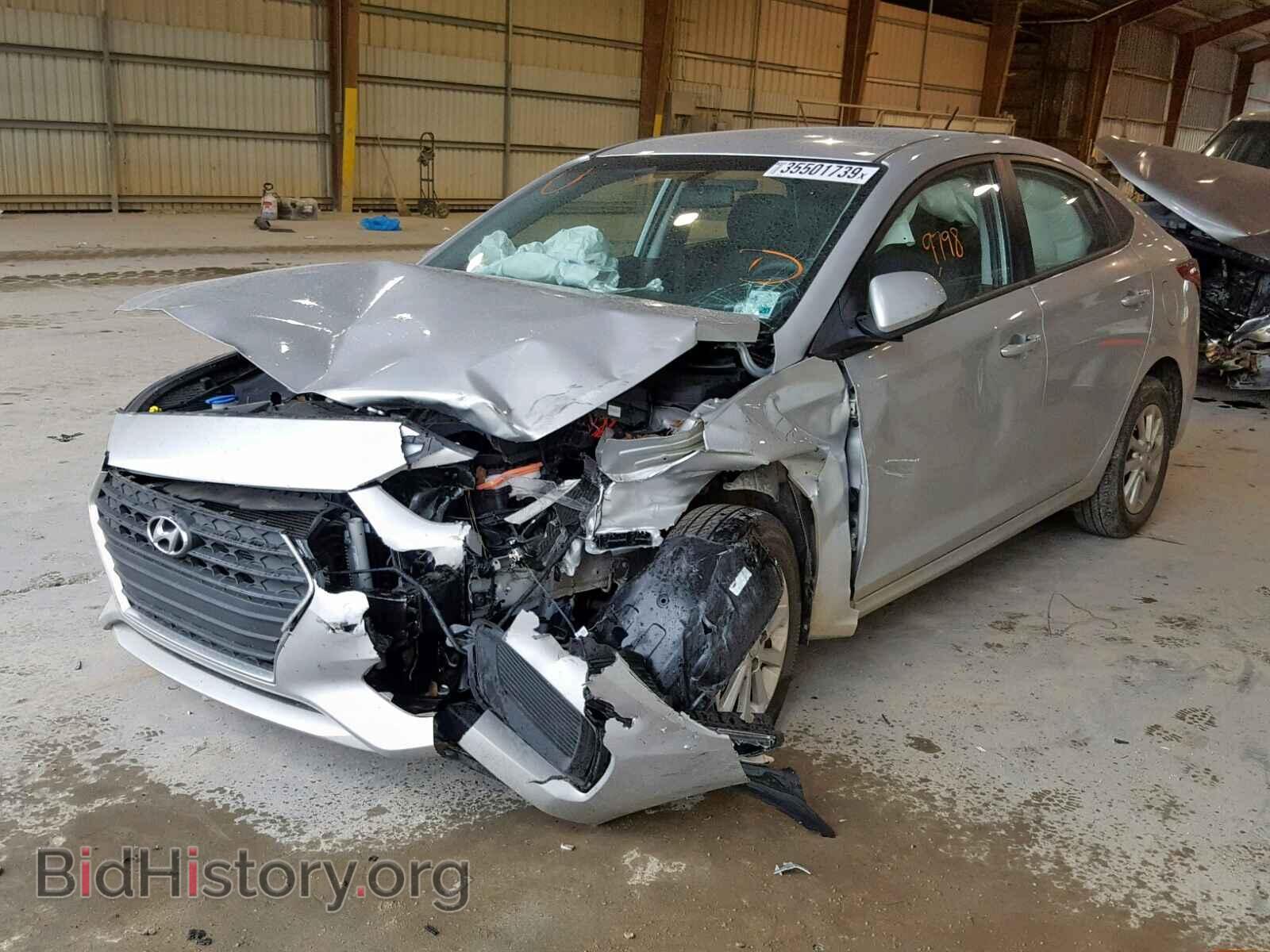 2018 HYUNDAI ACCENT - VIN: 3KPC24A31JE011007 - Фото 2