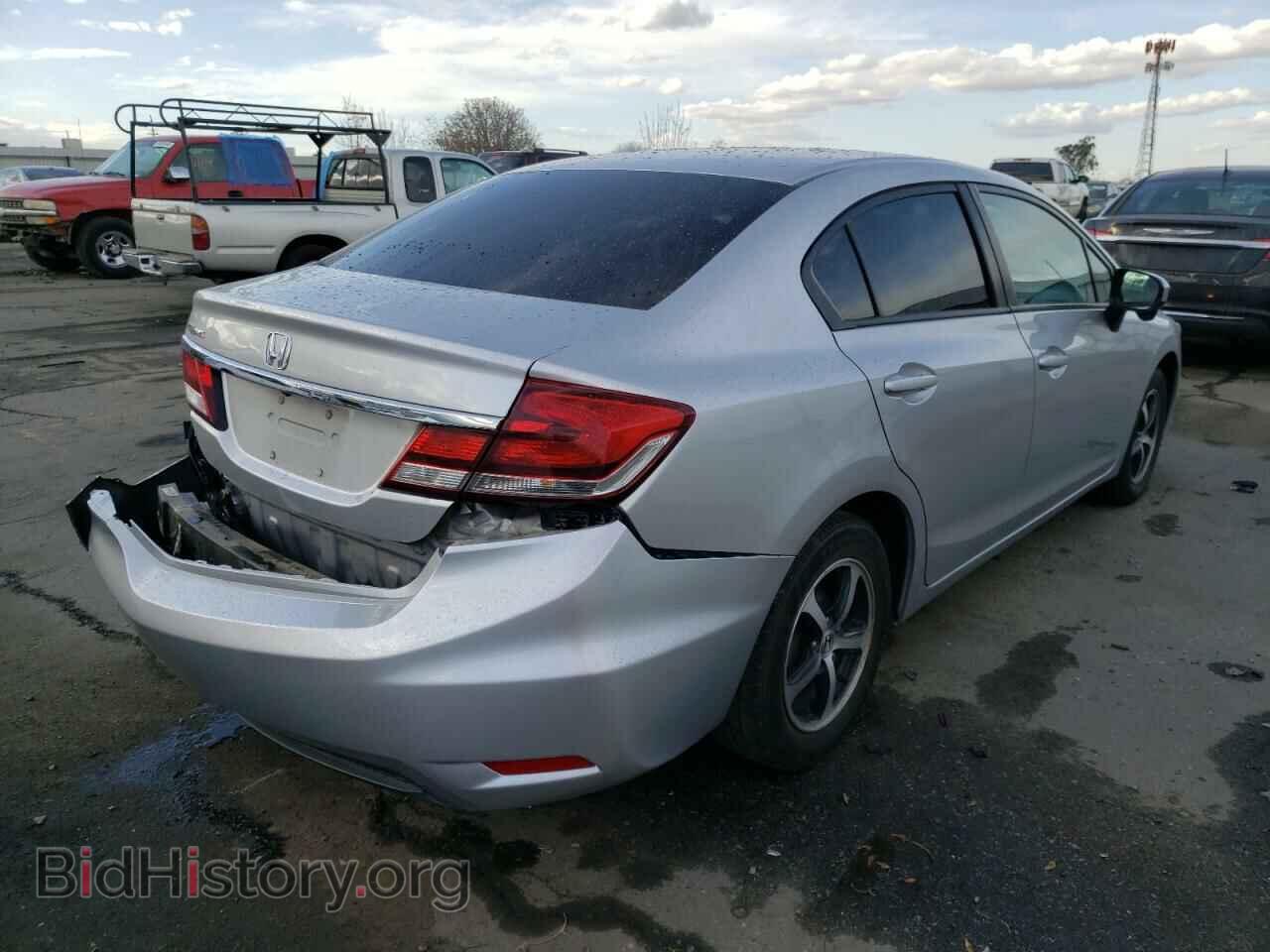 2015 HONDA CIVIC - VIN: 19XFB2F74FE238194 - Фото 4