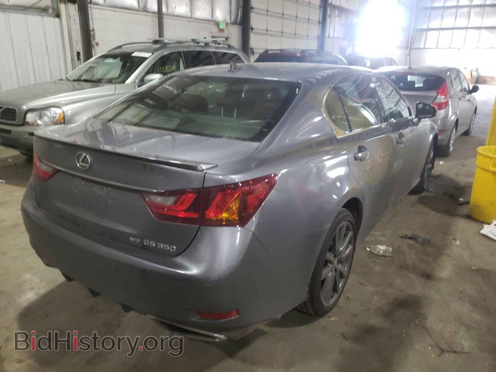 2013 LEXUS GS350 - VIN: JTHCE1BL1D5013522 - Фото 4