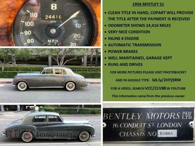 1956 BENTLEY ALL MODELS - VIN: B58BA - Фото 10