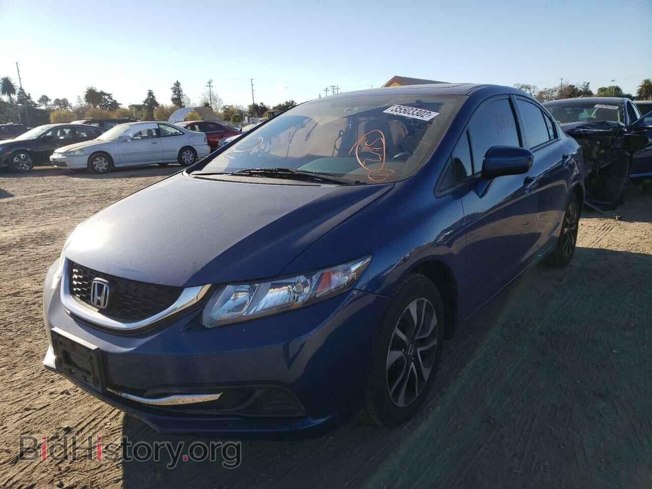 2014 HONDA CIVIC - VIN: 19XFB2F85EE261846 - Фото 2