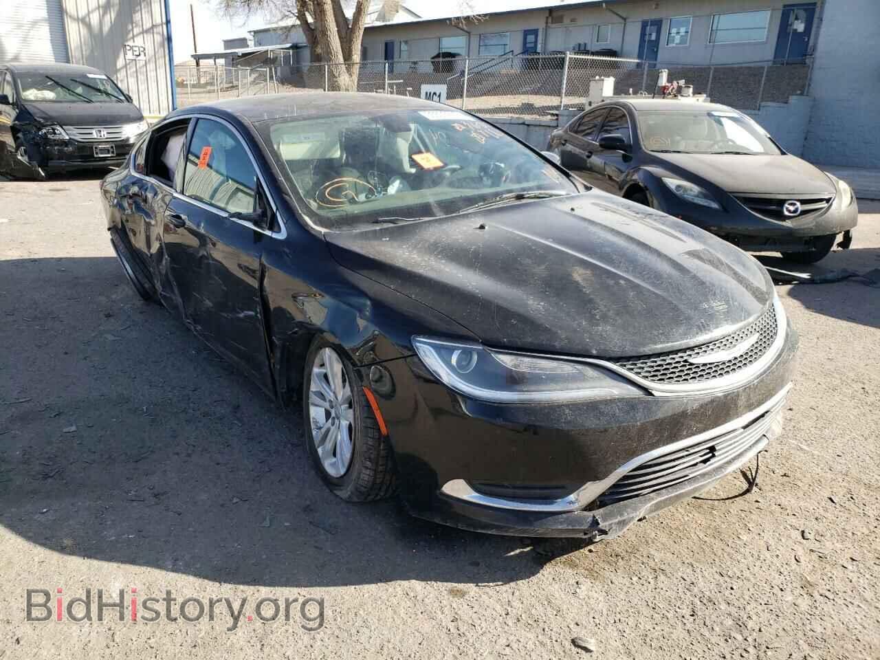 Фотография 1C3CCCAB9GN104557 - CHRYSLER 200 2016