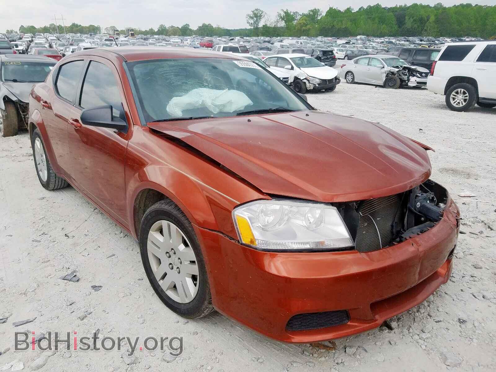 Фотография 1C3CDZAB0CN266104 - DODGE AVENGER 2012