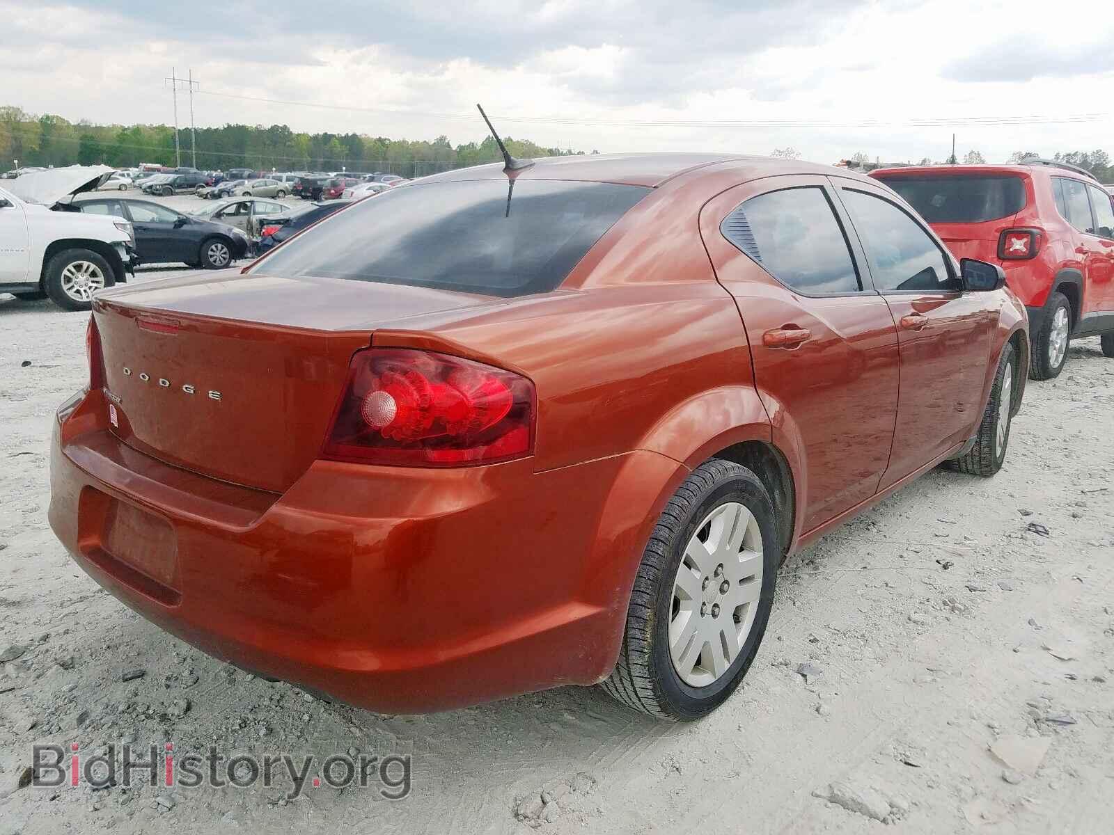 2012 DODGE AVENGER - VIN: 1C3CDZAB0CN266104 - Фото 4