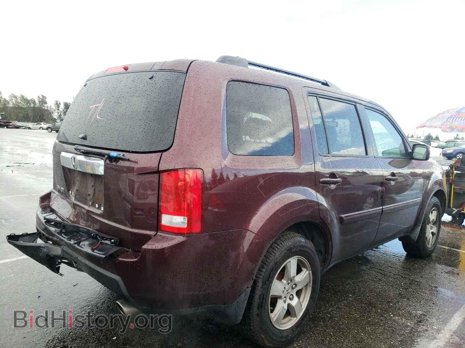 2009 HONDA PILOT - VIN: 5FNYF38549B001377 - Фото 4