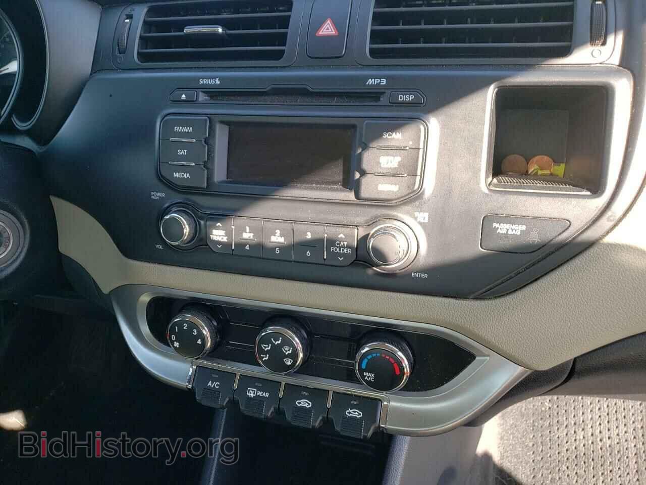 2013 KIA RIO - VIN: KNADM4A32D6222240 - Фото 9