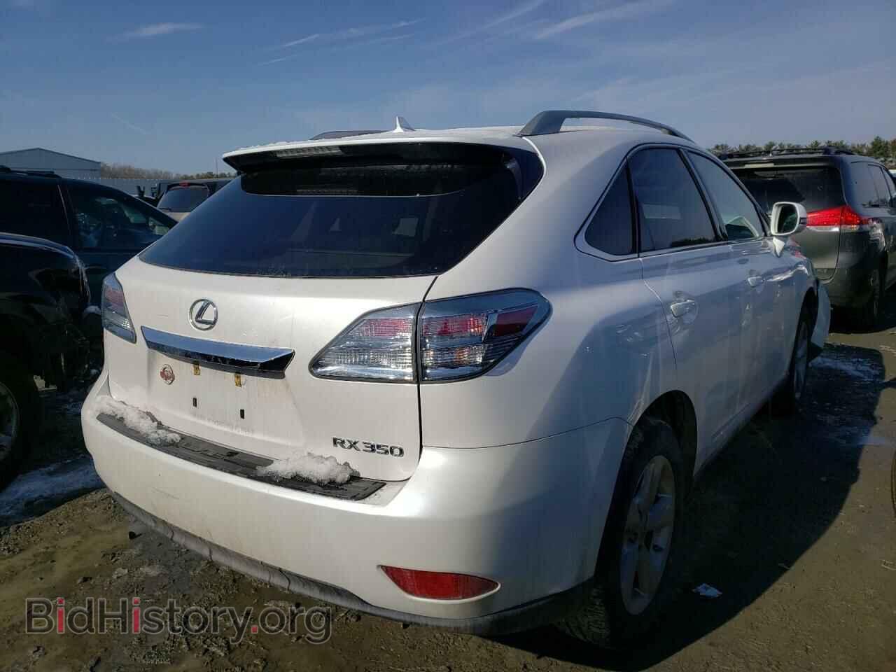 2011 LEXUS RX350 - VIN: 2T2BK1BA4BC106969 - Фото 4