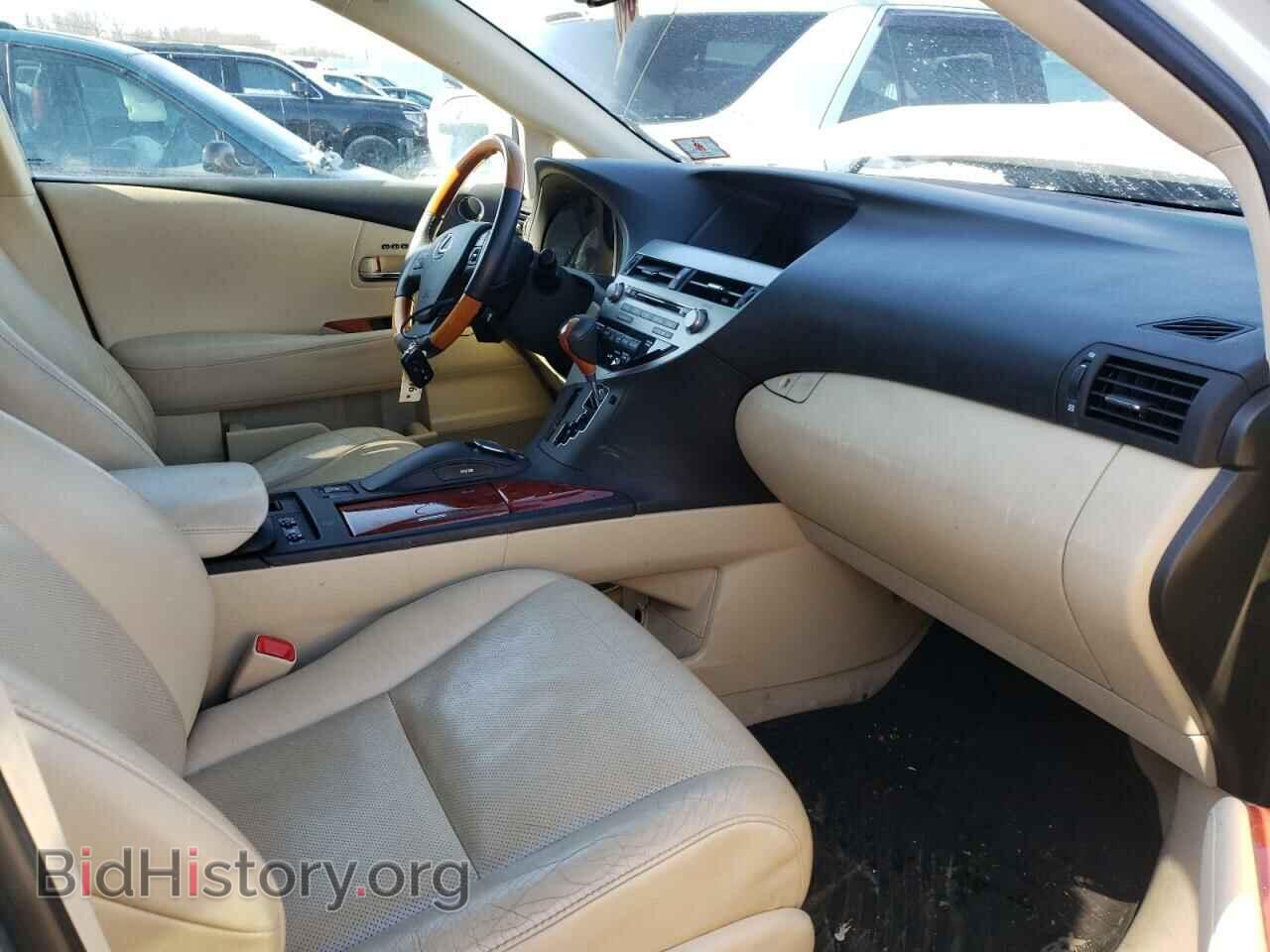 2011 LEXUS RX350 - VIN: 2T2BK1BA4BC106969 - Фото 5