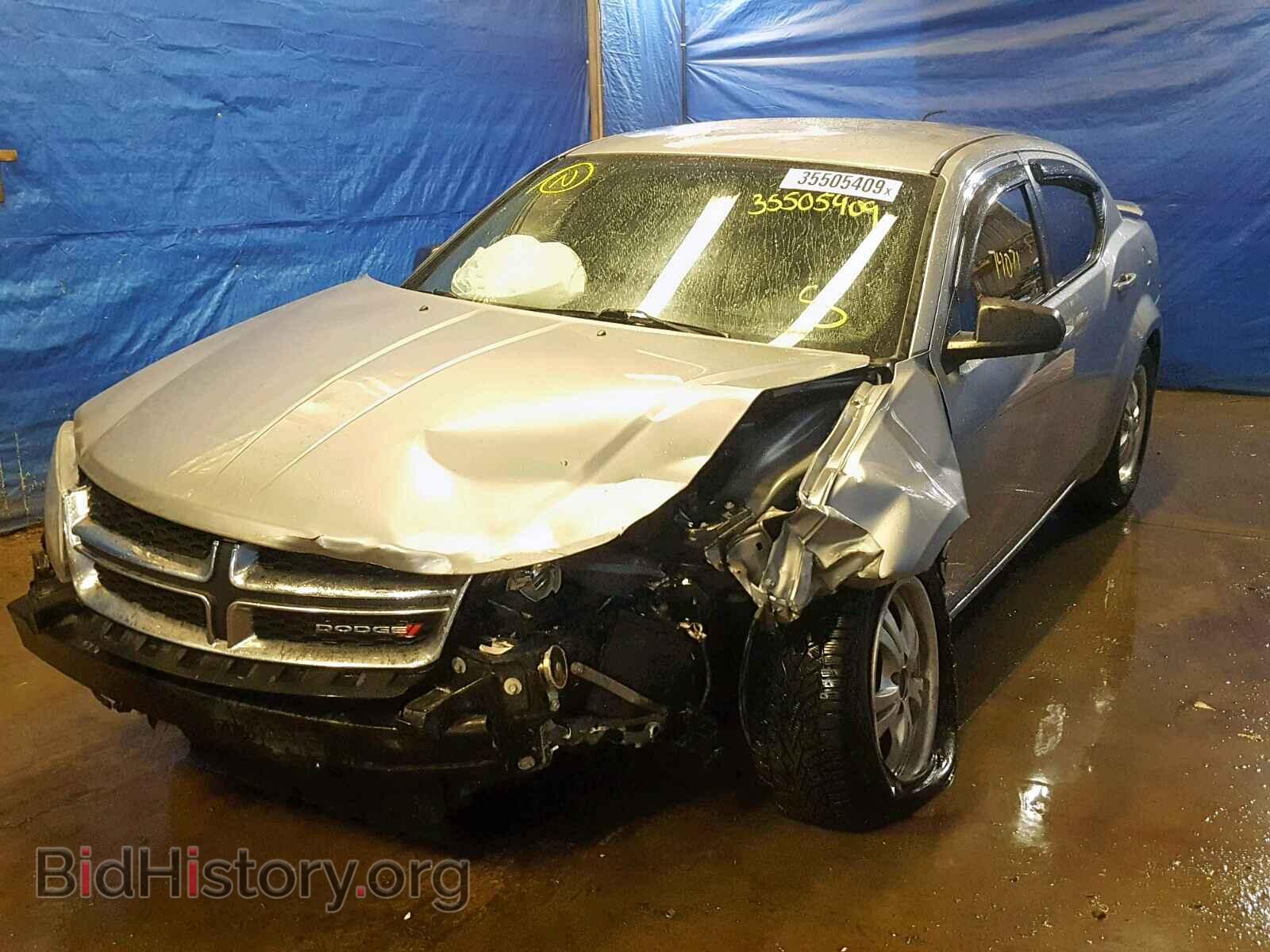 2014 DODGE AVENGER - VIN: 1C3CDZAB4EN161892 - Фото 2