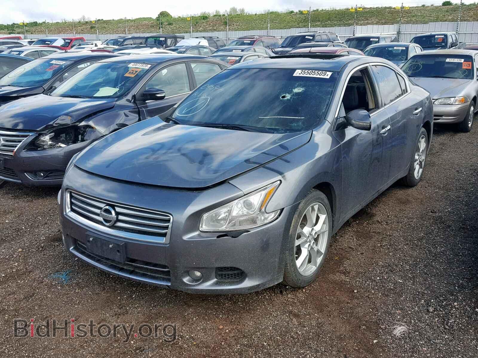 2014 NISSAN MAXIMA S - VIN: 1N4AA5AP8EC907567 - Фото 2