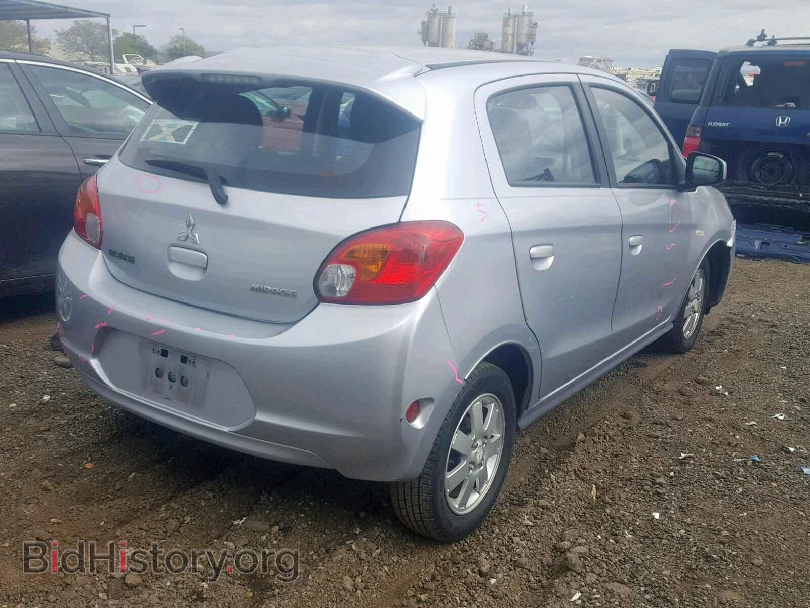 2014 MITSUBISHI MIRAGE - VIN: ML32A3HJ6EH003436 - Фото 4
