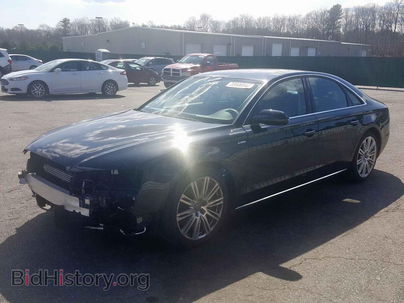 2011 AUDI A8 - VIN: WAUAVAFD7BN002529 - Фото 2