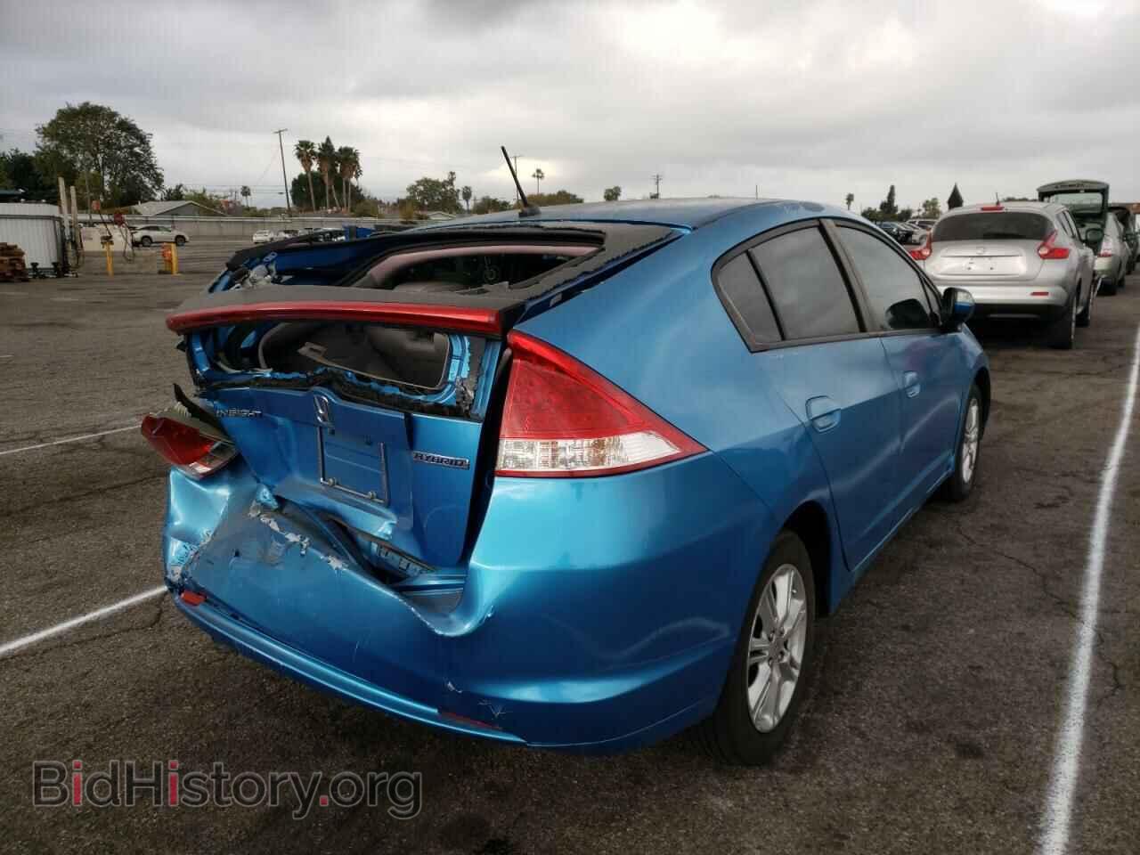 2010 HONDA INSIGHT - VIN: JHMZE2H75AS026846 - Фото 4