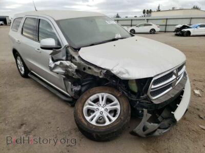2011 Dodge DURANGO DURANGO EX, silver — VIN 1D4RE2GG4BC691688, Copart