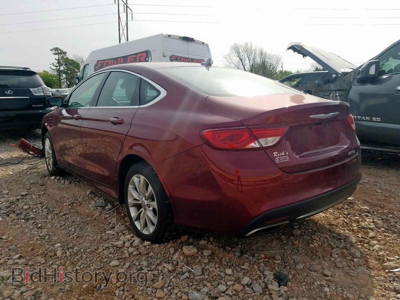 2015 CHRYSLER 200 - VIN: 1C3CCCCG9FN638410 - Фото 3