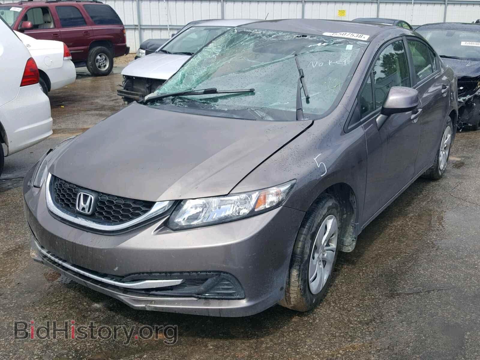 2013 HONDA CIVIC - VIN: 2HGFB2F51DH601830 - Фото 2