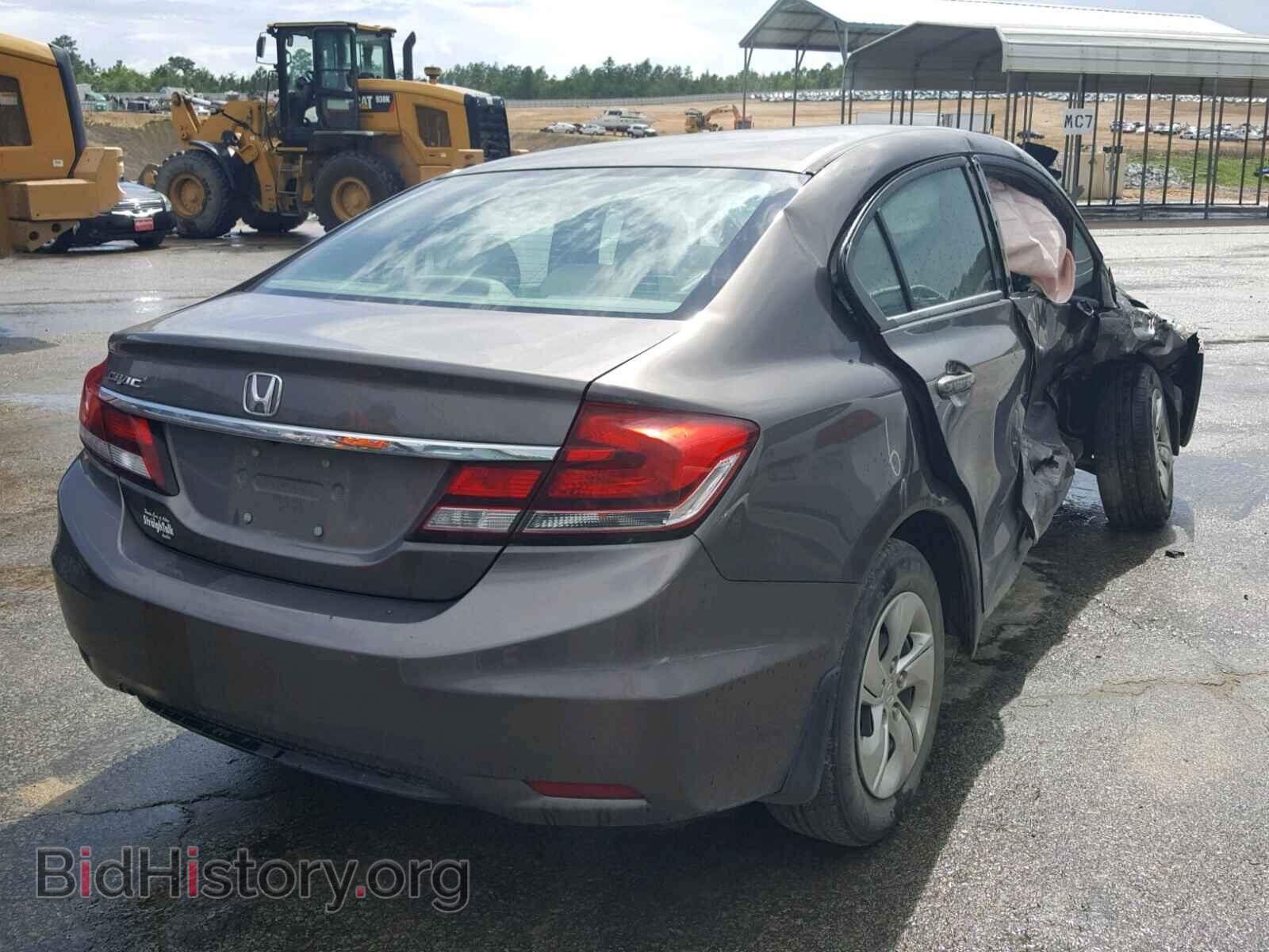 2013 HONDA CIVIC - VIN: 2HGFB2F51DH601830 - Фото 4