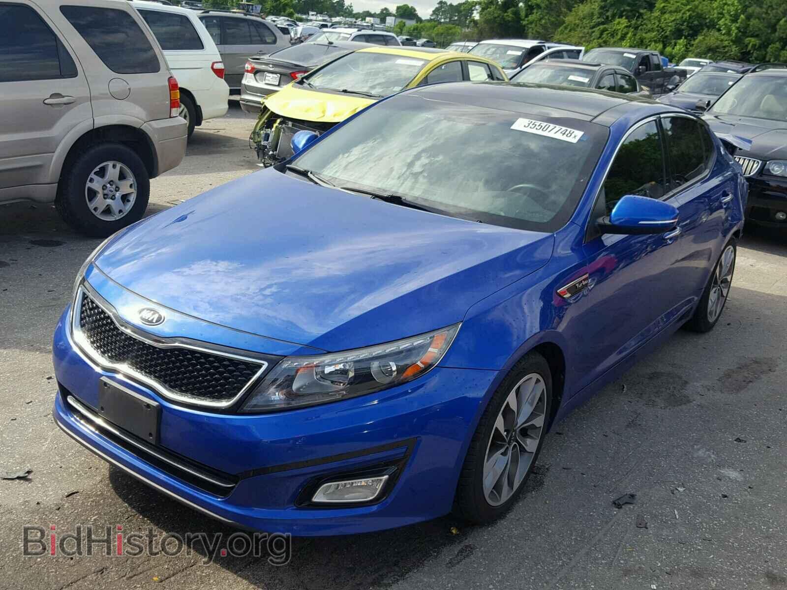 2014 KIA OPTIMA - VIN: 5XXGR4A60EG294598 - Фото 2