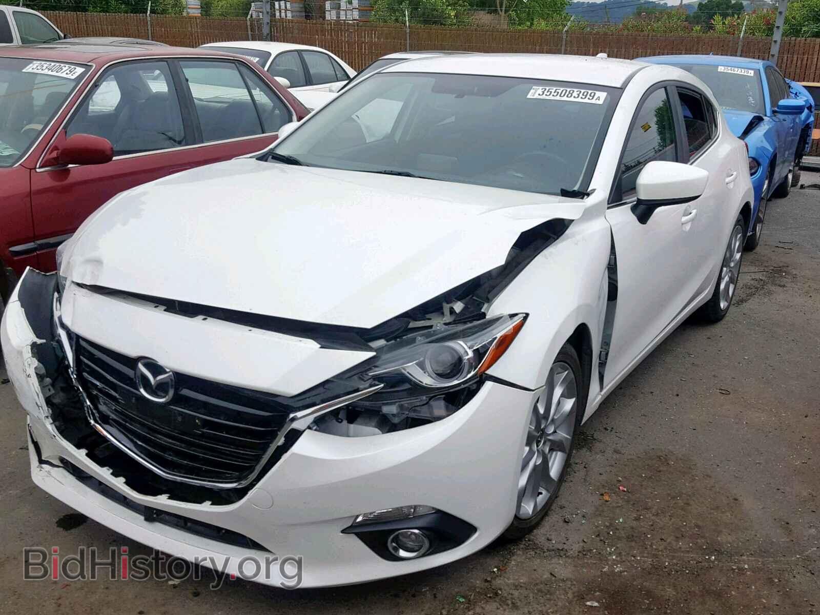 2014 MAZDA 3 - VIN: JM1BM1L30E1103848 - Фото 2