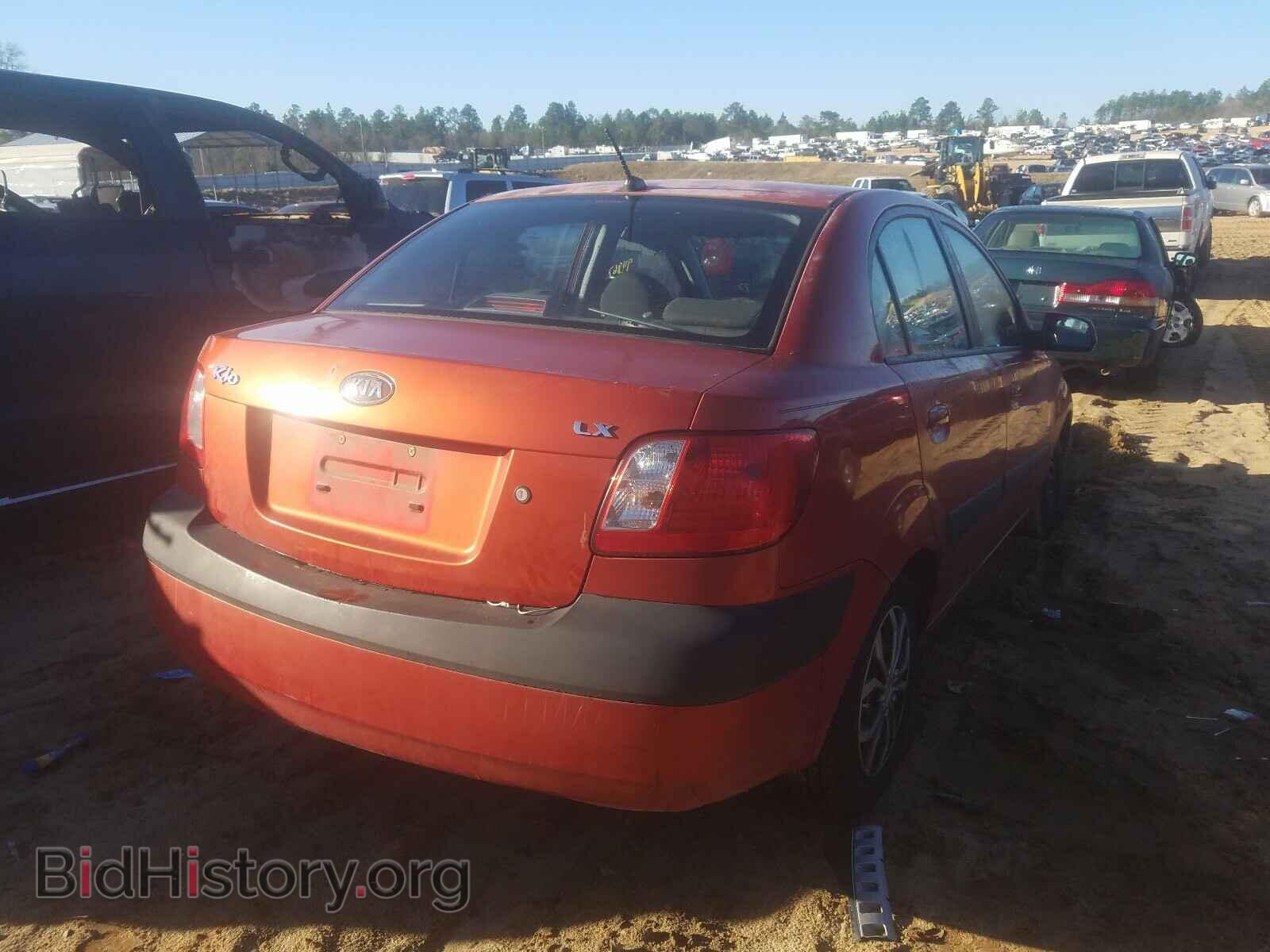 2007 KIA RIO - VIN: KNADE123X76258952 - Фото 4