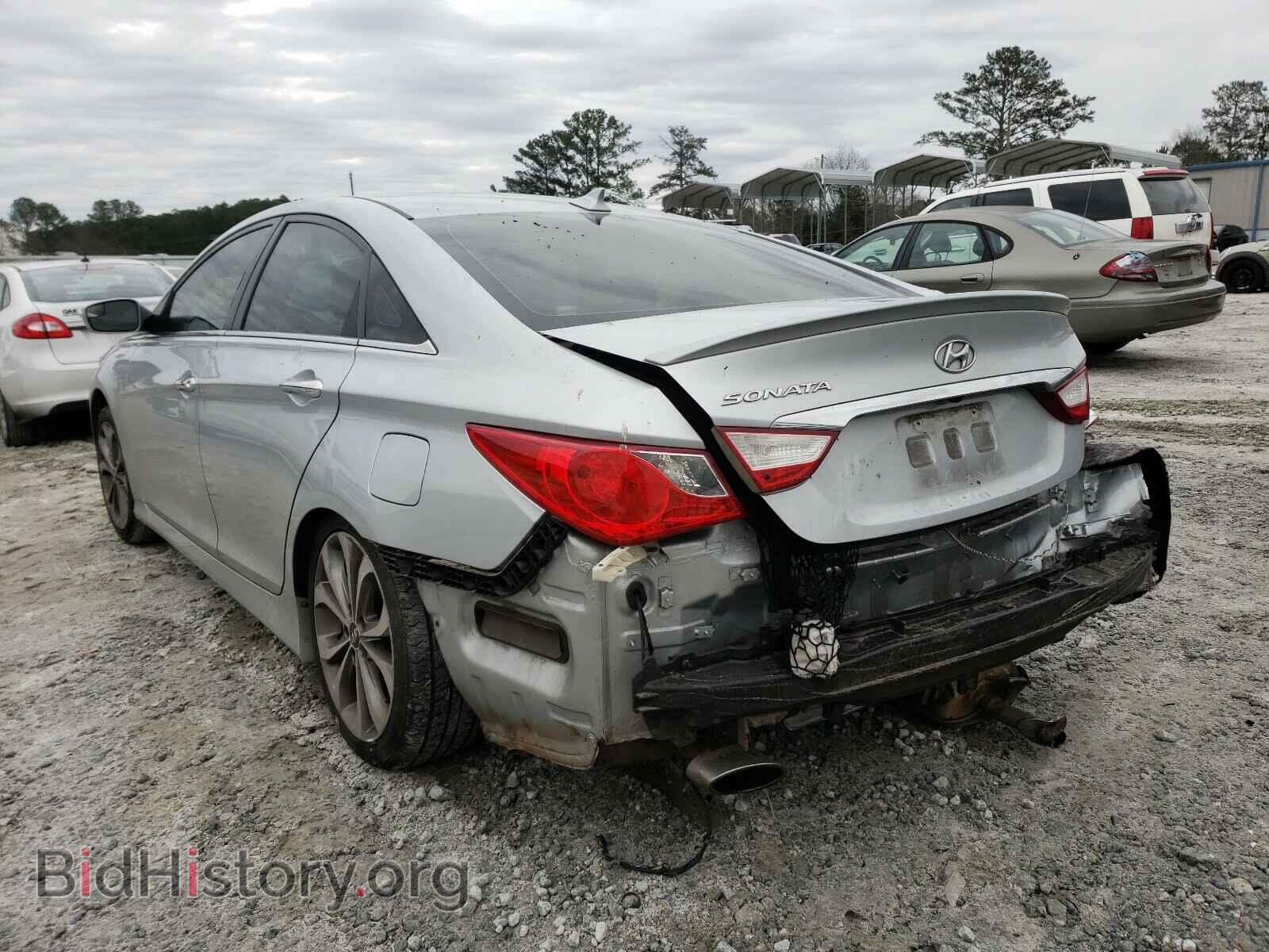 2014 HYUNDAI SONATA - VIN: 5NPEC4AC7EH856337 - Фото 3