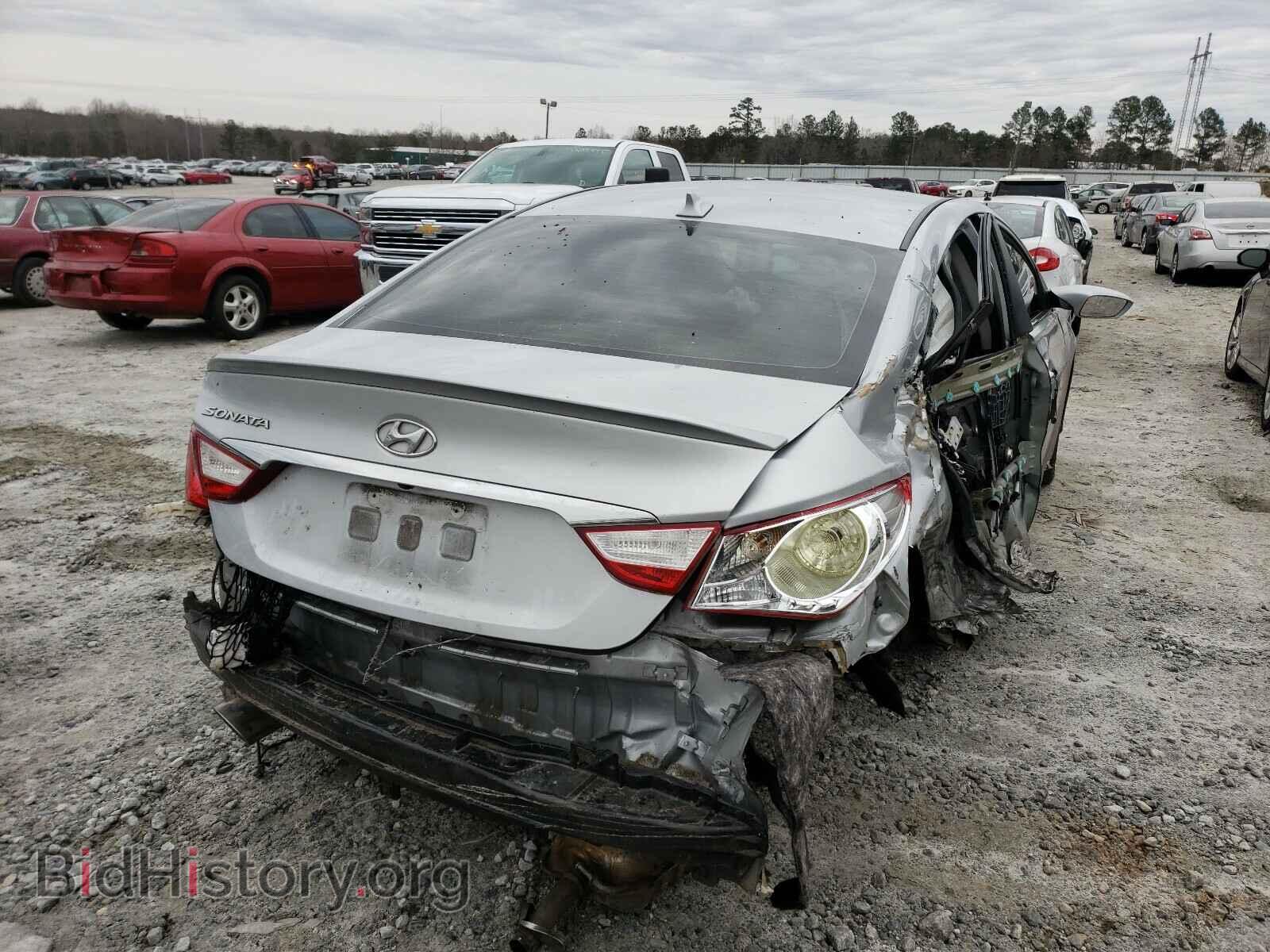 2014 HYUNDAI SONATA - VIN: 5NPEC4AC7EH856337 - Фото 4