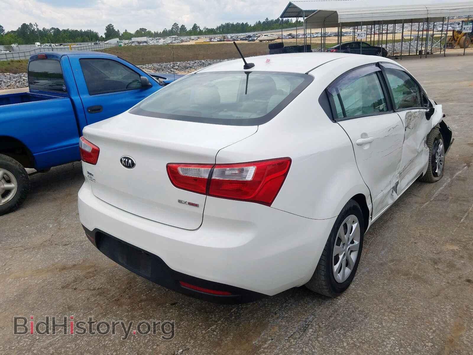 2014 KIA RIO - VIN: KNADN4A38E6339271 - Фото 4