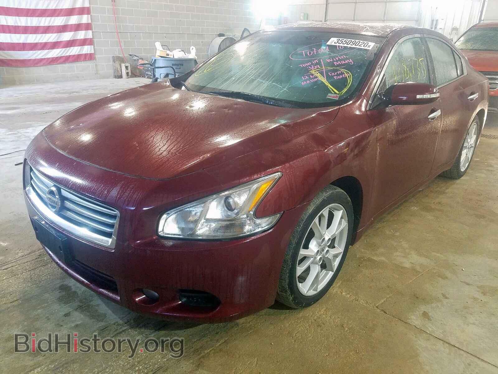 2012 NISSAN MAXIMA - VIN: 1N4AA5AP3CC844147 - Фото 2