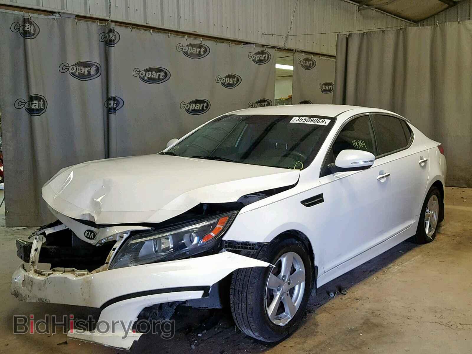 2015 KIA OPTIMA LX - VIN: KNAGM4A71F5607698 - Фото 2
