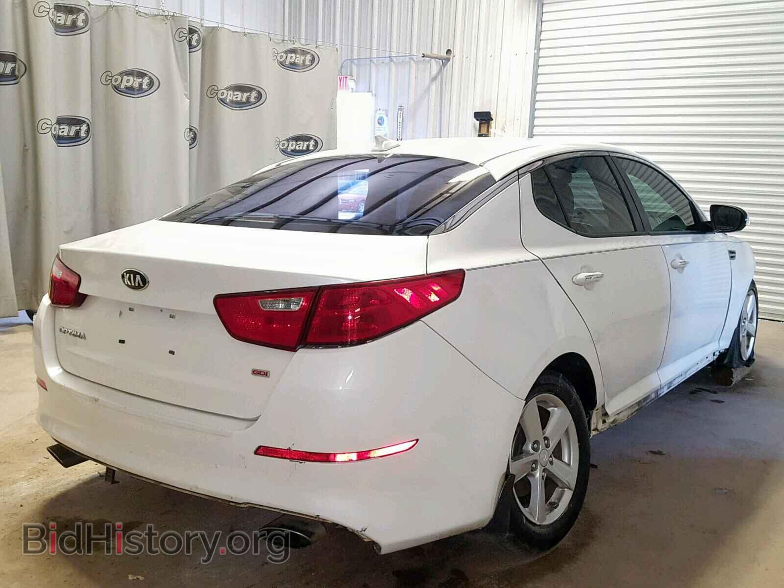 2015 KIA OPTIMA LX - VIN: KNAGM4A71F5607698 - Фото 4