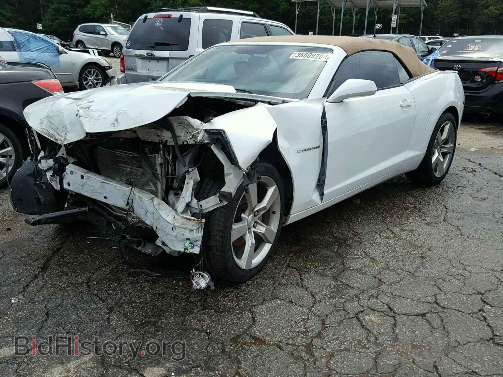2012 CHEVROLET CAMARO - VIN: 2G1FC3D38C9140985 - Фото 2