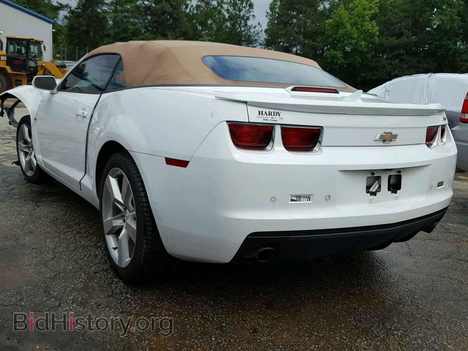 2012 CHEVROLET CAMARO - VIN: 2G1FC3D38C9140985 - Фото 3