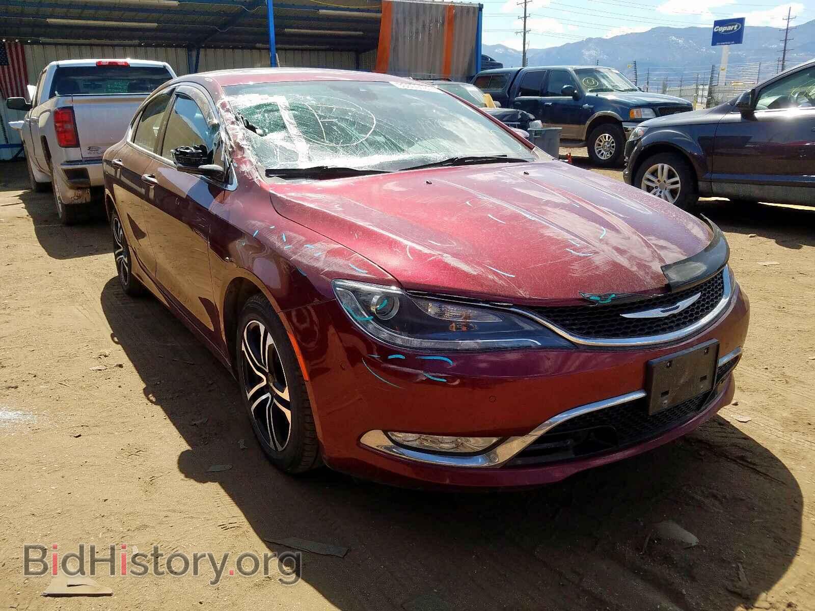 Фотография 1C3CCCEG3FN656379 - CHRYSLER 200 2015