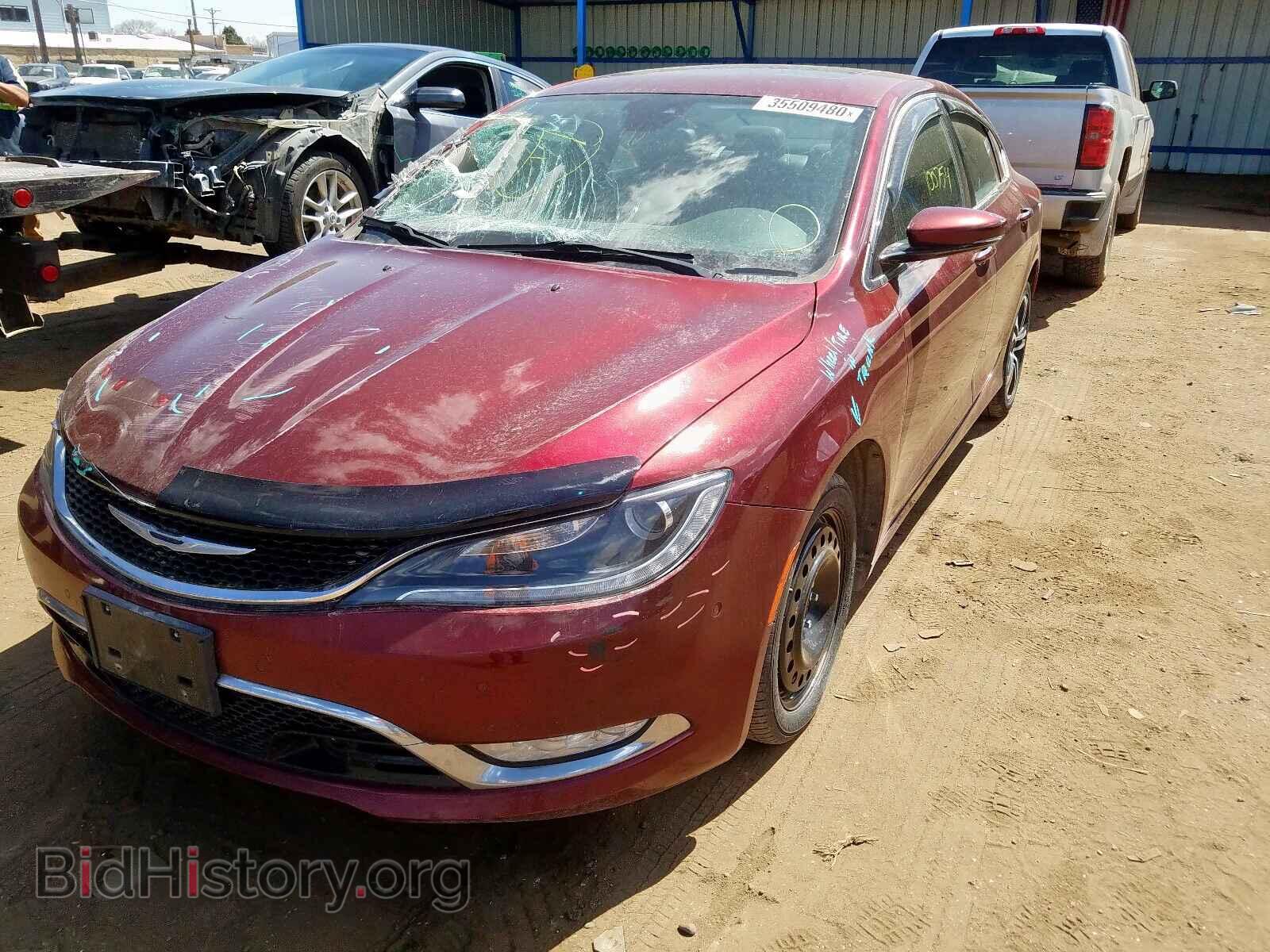 2015 CHRYSLER 200 - VIN: 1C3CCCEG3FN656379 - Фото 2