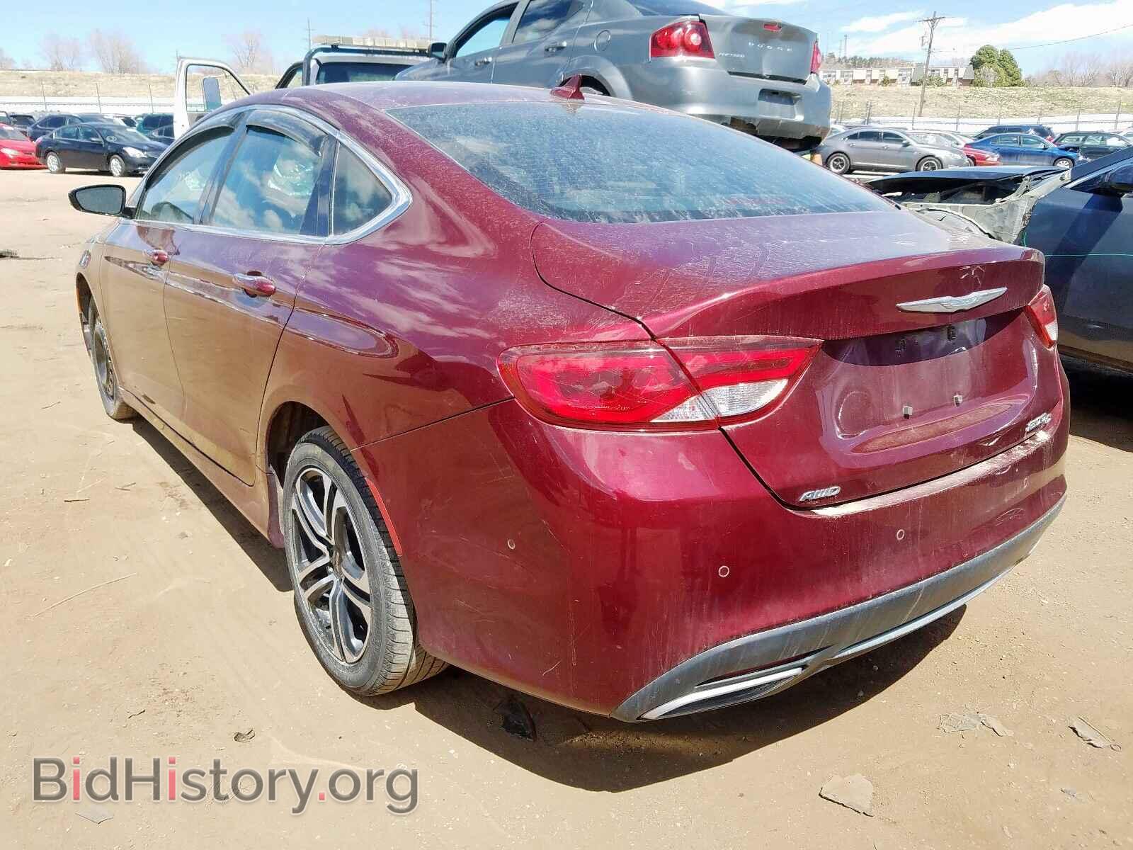 2015 CHRYSLER 200 - VIN: 1C3CCCEG3FN656379 - Фото 3