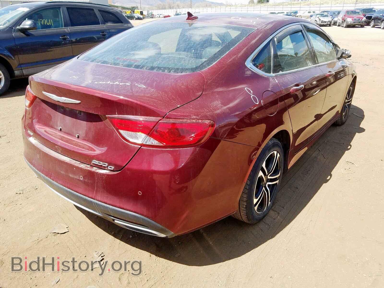 2015 CHRYSLER 200 - VIN: 1C3CCCEG3FN656379 - Фото 4