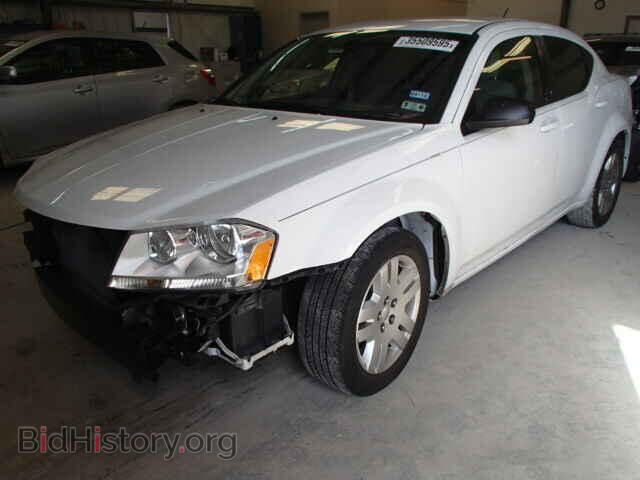 2014 DODGE AVENGER - VIN: 1C3CDZAG0EN104455 - Фото 2