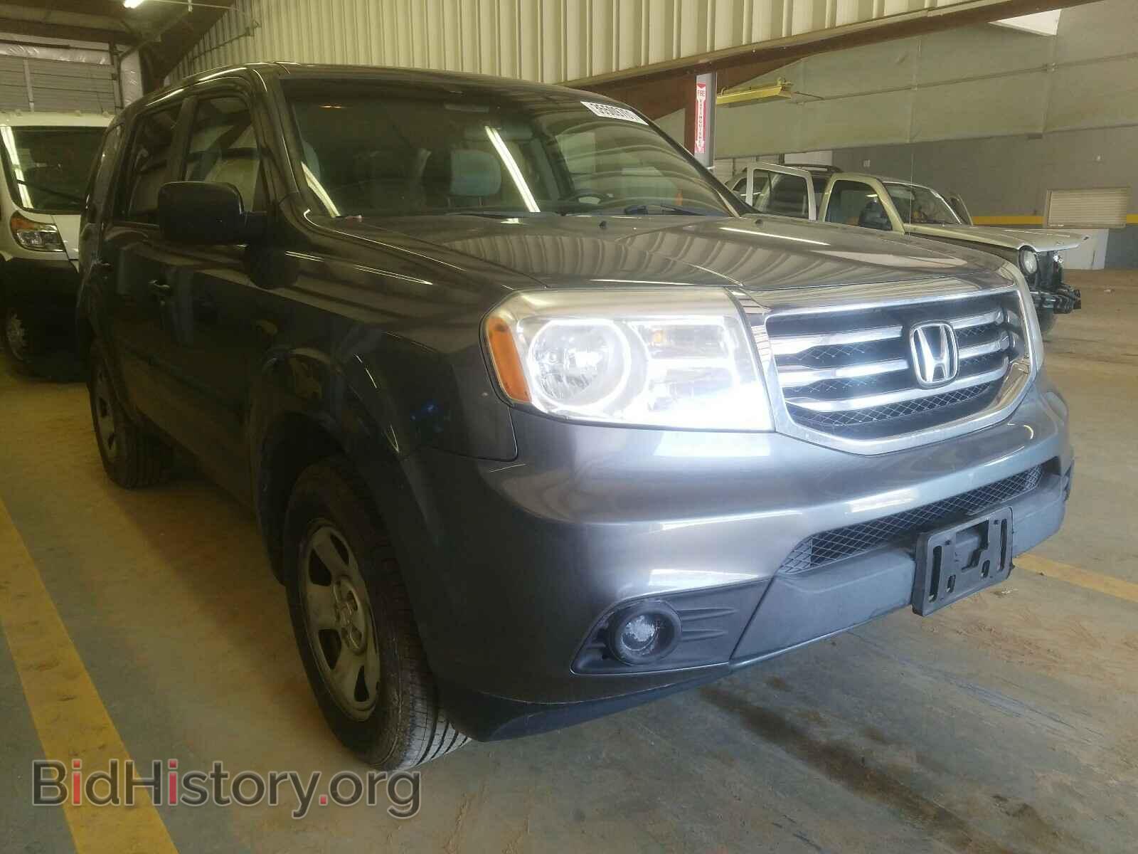 Photo 5FNYF4H22CB056865 - HONDA PILOT 2012