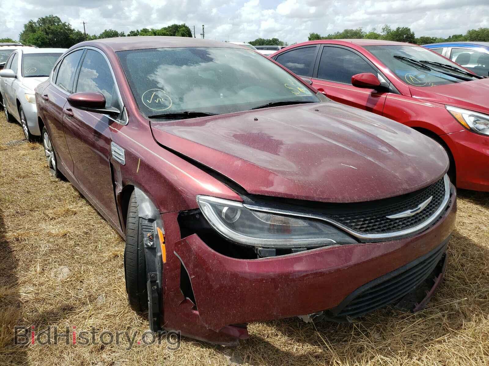 Фотография 1C3CCCFB4FN663330 - CHRYSLER 200 2015