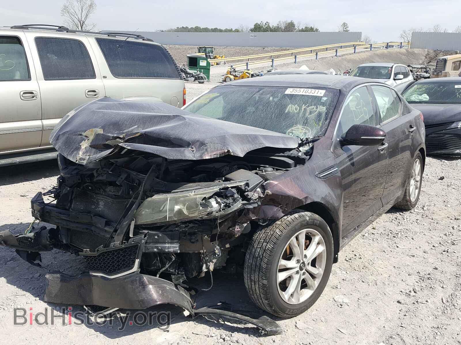 2011 KIA OPTIMA - VIN: KNAGN4A77B5028223 - Фото 2