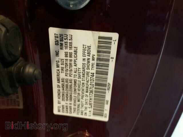 2007 HONDA ELEMENT - VIN: 5J6YH17367L013744 - Фото 10